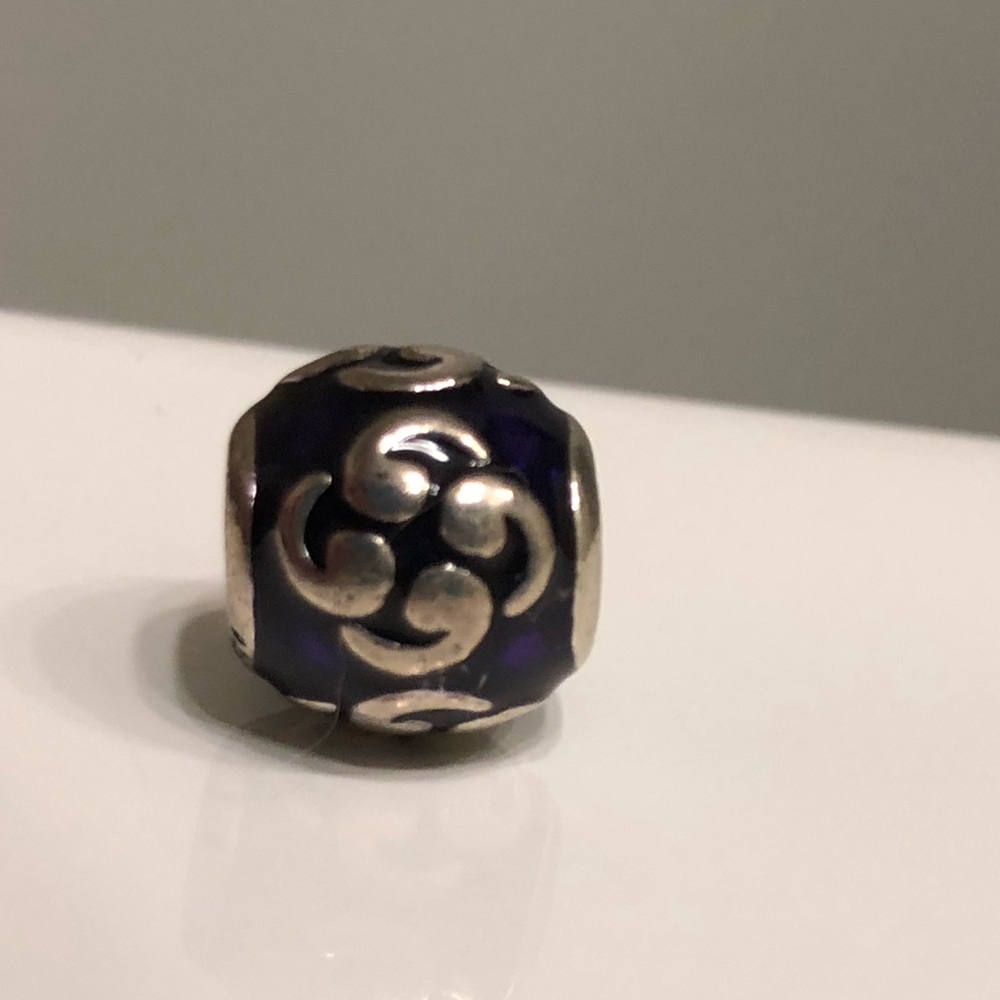 3 for $35!! Pandora purple enamel charm